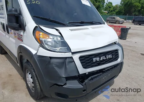 2020 Ram Promaster 1500 High Roof 136 Wb from USA, damaged, VIN 3C6TRVBG0LE127103